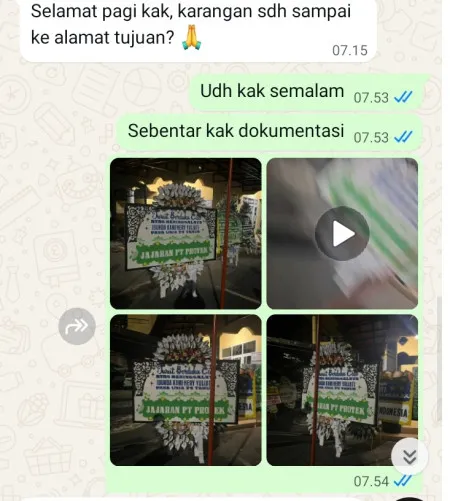 Pengiriman Papan Bunga Selamat Karangmulya Telukjambe Barat